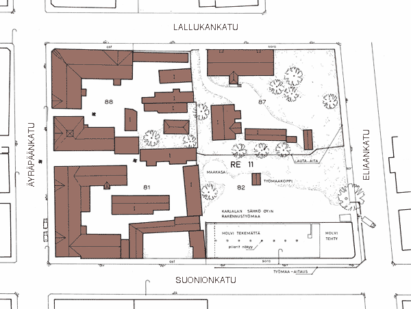 Map of the block